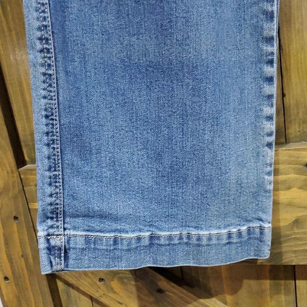 KanCan Light Blue Flare Jeans High Rise Button Fly - Picture 4 of 9